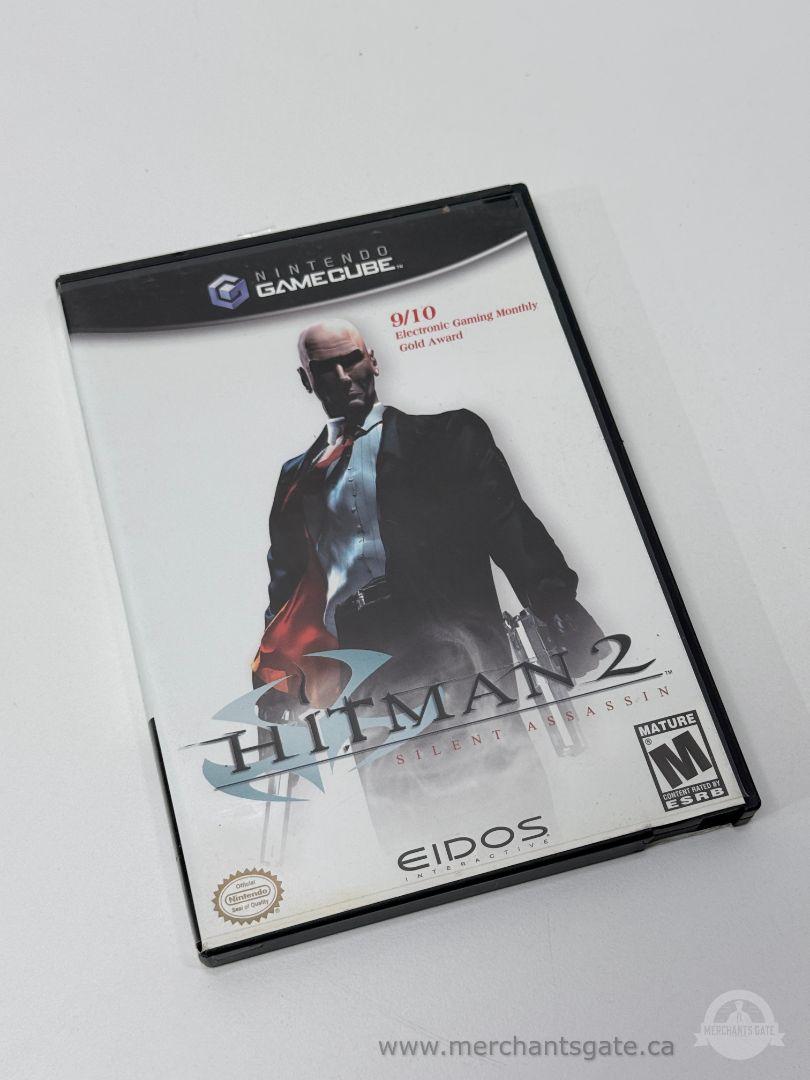 Hitman 2: Silent Assassin (Nintendo GameCube, 2002, Mature Stealth-Action)