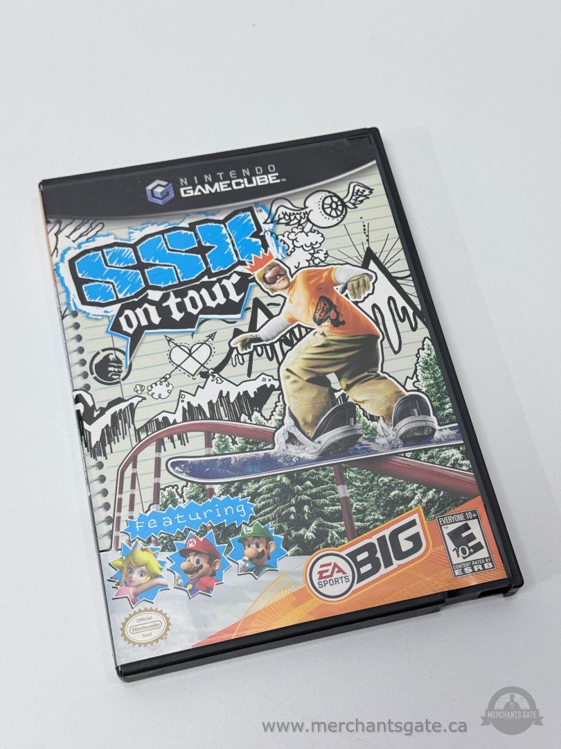 SSX On Tour (Nintendo GameCube, 2005, EA Sports BIG, Mario & Luigi Playable)