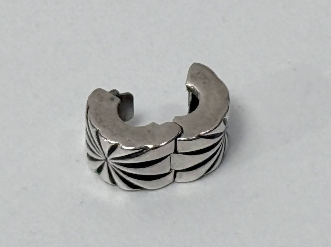 Pandora 925 Sterling Silver Sunburst Clip Spacer Charm – Authentic