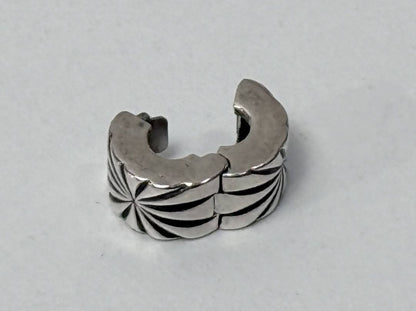Pandora 925 Sterling Silver Sunburst Clip Spacer Charm – Authentic