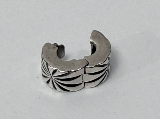 Pandora 925 Sterling Silver Sunburst Clip Spacer Charm – Authentic