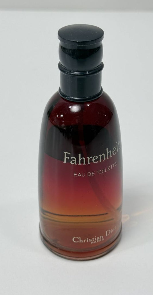 Christian Dior Fahrenheit Eau de Toilette Men’s Cologne 100 ml Bottle – Approx 70% Full