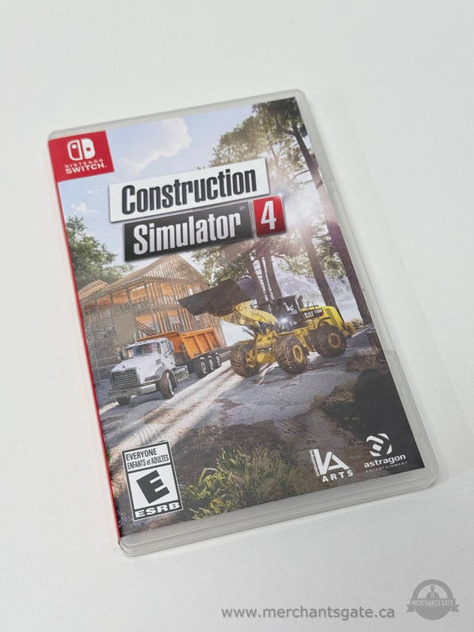 Construction Simulator 4 Nintendo Switch Simulation Game (2022)