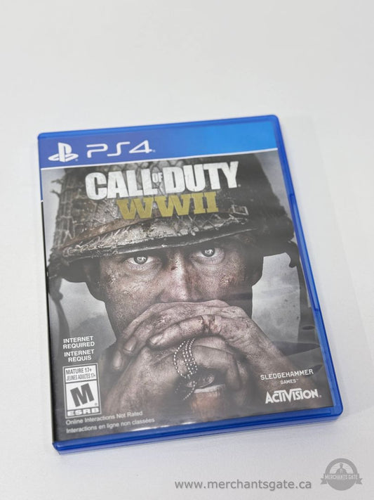 Call of Duty WWII Sony PS4 First Person Shooter Game (2017)