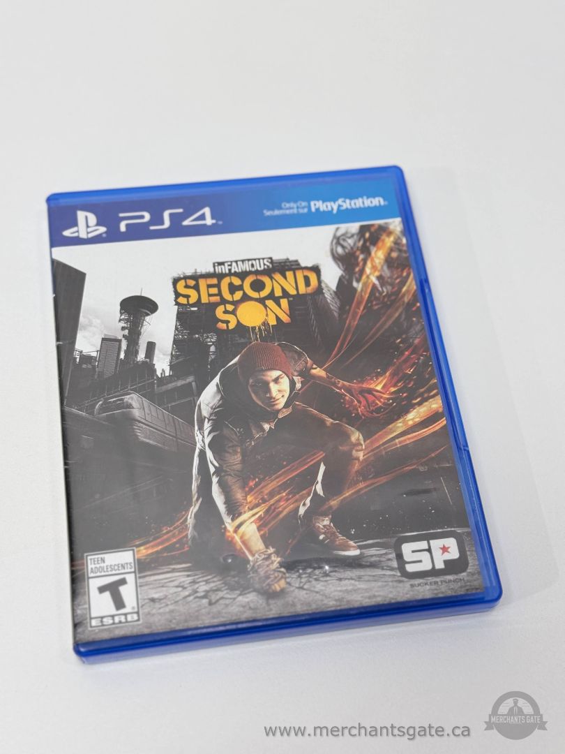 inFAMOUS Second Son Sony PS4 Action Adventure Game (2014)