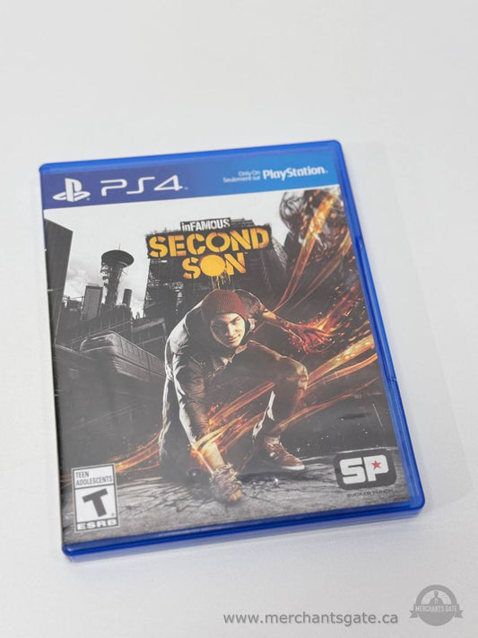 inFAMOUS Second Son Sony PS4 Action Adventure Game (2014)