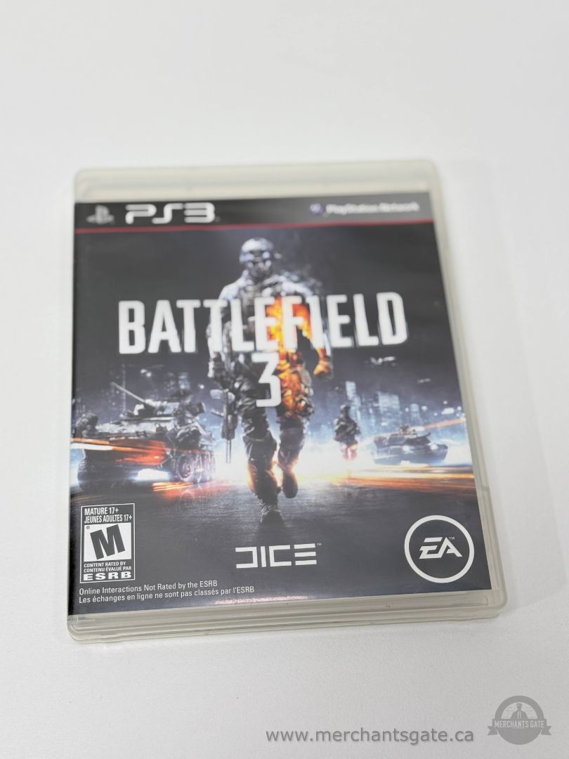 Battlefield 3 Sony PS3 First Person Shooter Game (2011)