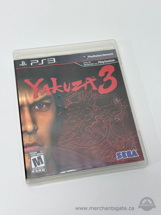 Yakuza 3 Sony PS3 Action Adventure Game (2010)