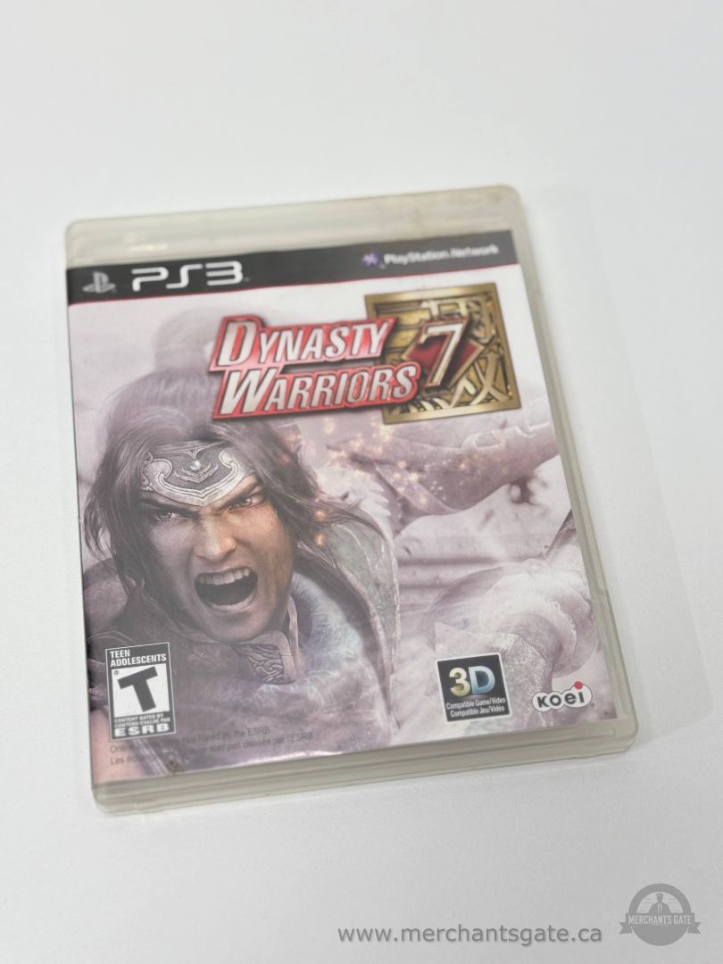 Dynasty Warriors 7 Sony PS3 Hack and Slash Action Game (2011)