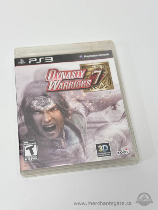 Dynasty Warriors 7 Sony PS3 Hack and Slash Action Game (2011)