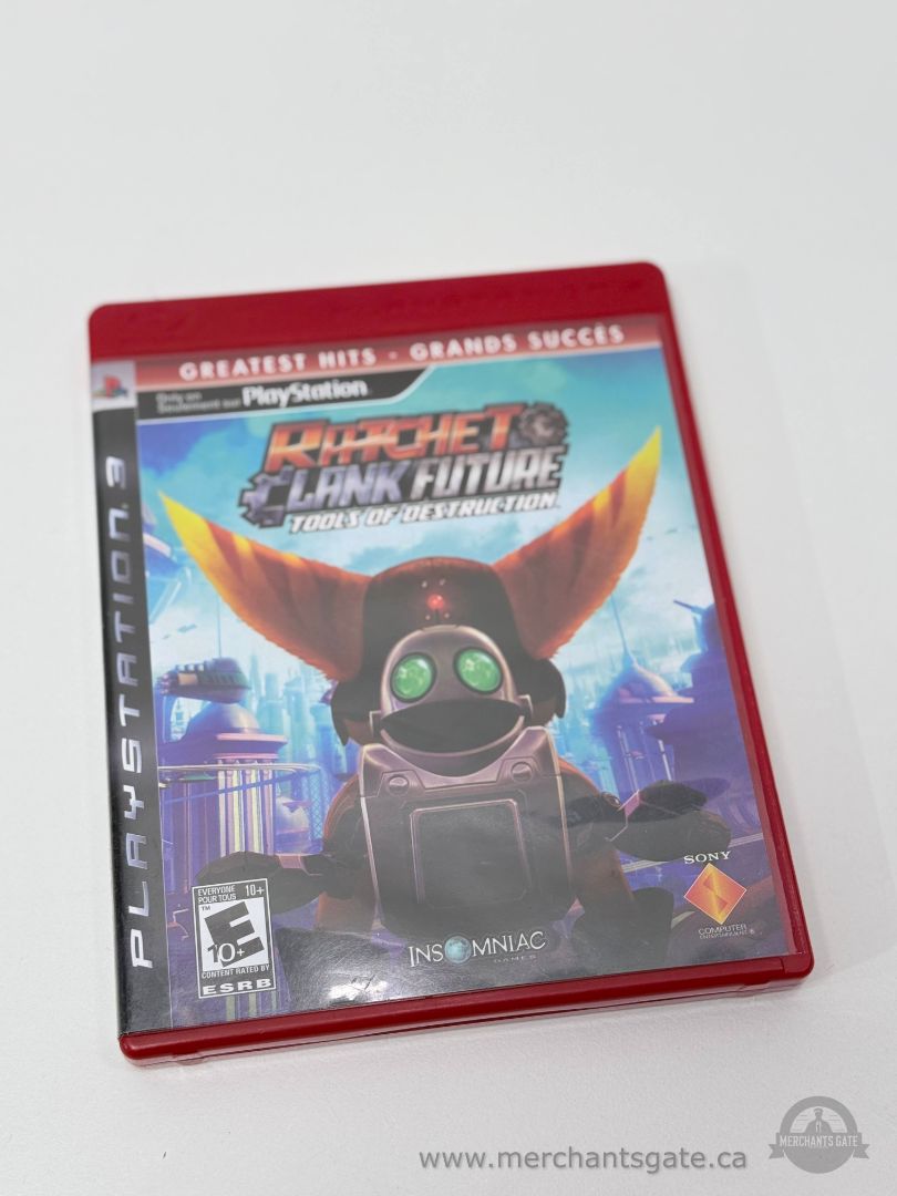 Ratchet & Clank Future Tools of Destruction Sony PS3 Action Platformer Game (2007)
