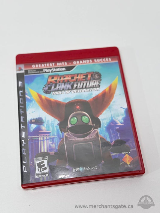 Ratchet & Clank Future Tools of Destruction Sony PS3 Action Platformer Game (2007)