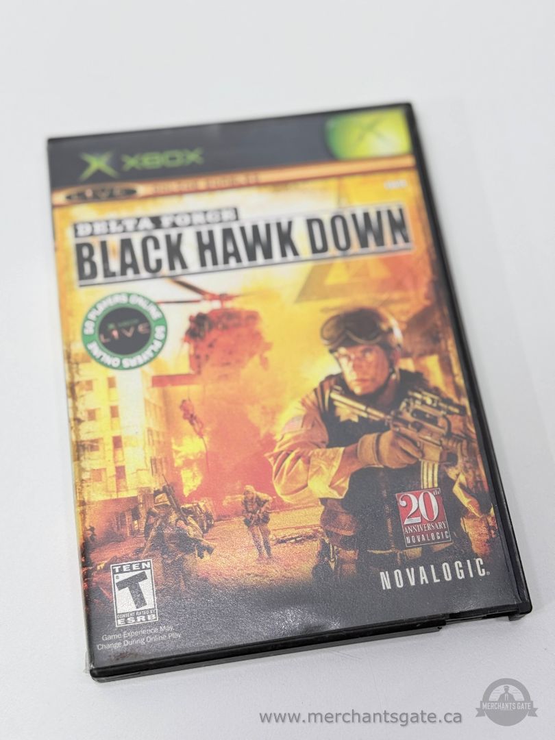 Delta Force Black Hawk Down Xbox Tactical Shooter Game (2003)