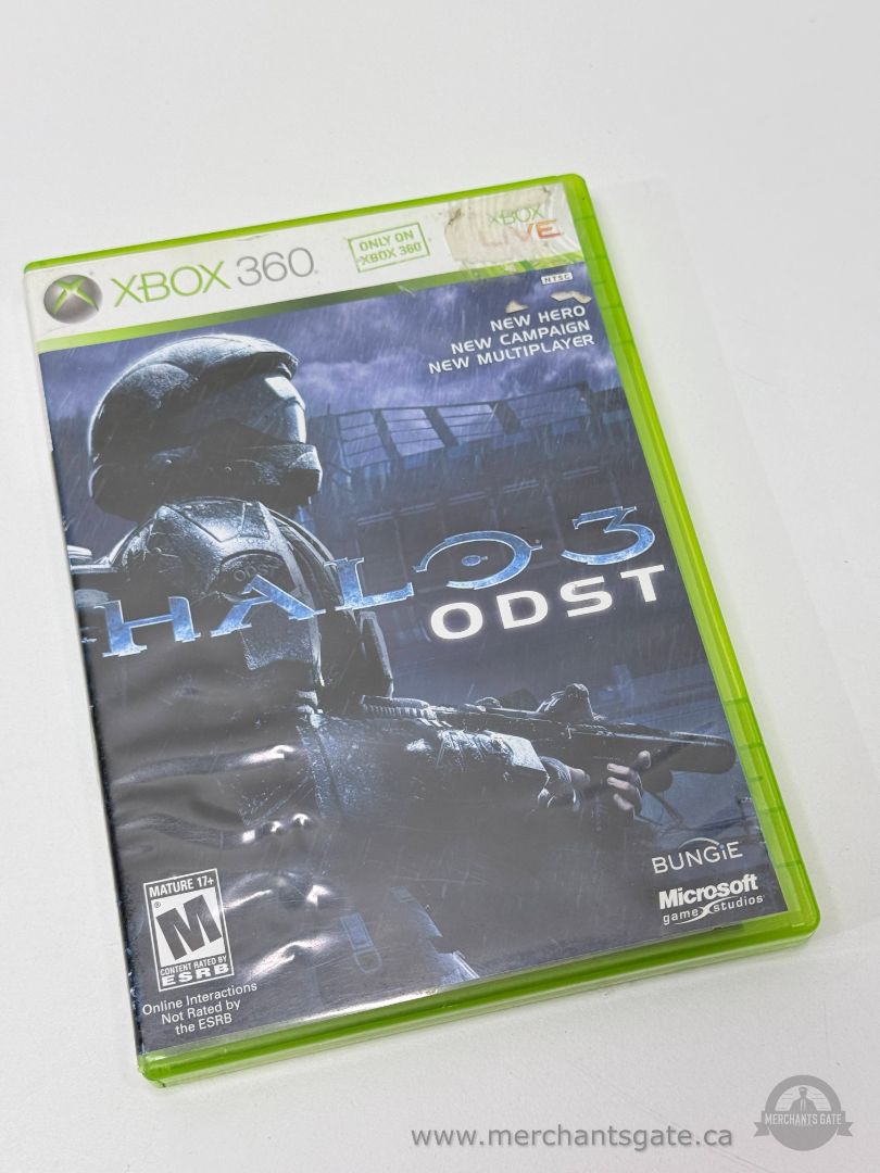Halo 3 ODST Xbox 360 First Person Shooter Game (2009)