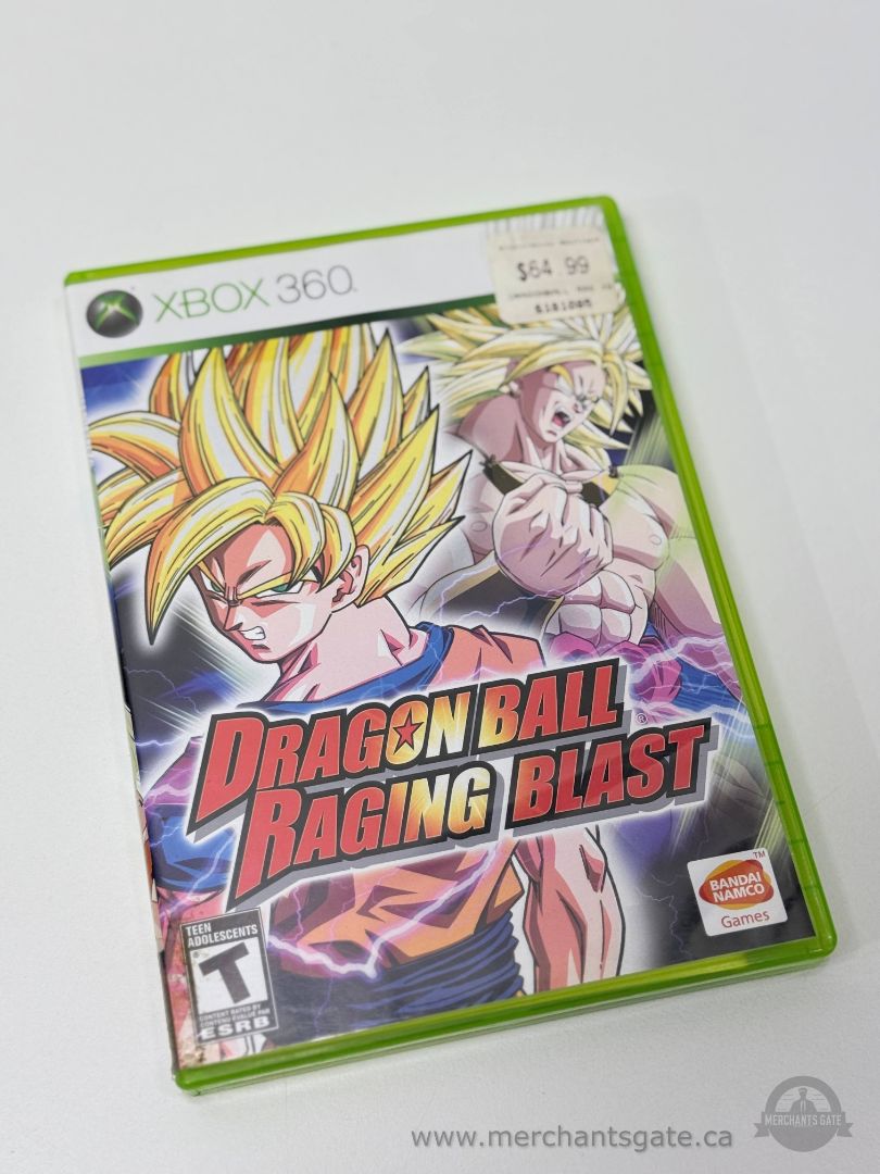 Dragon Ball Raging Blast Xbox 360 Fighting Game (2009)