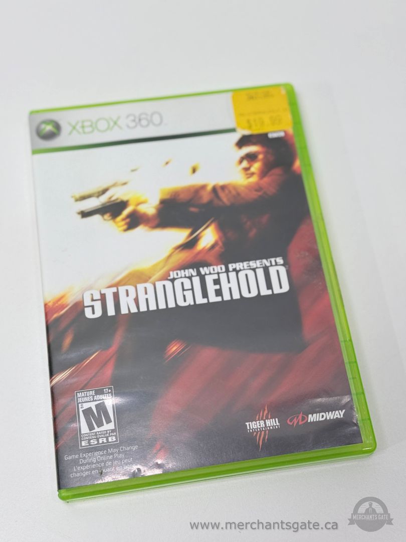 John Woo Presents Stranglehold Xbox 360 Action Shooter Game (2007)