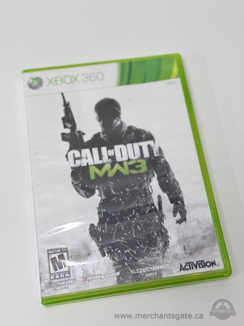 Call of Duty Modern Warfare 3 Xbox 360 First Person Shooter Game (2011)