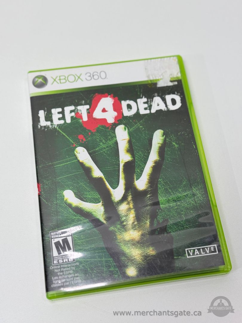 Left 4 Dead Xbox 360 First Person Shooter Game (2008)