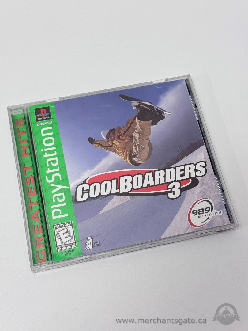 Cool Boarders 3 PS1 Snowboarding Game (1998)