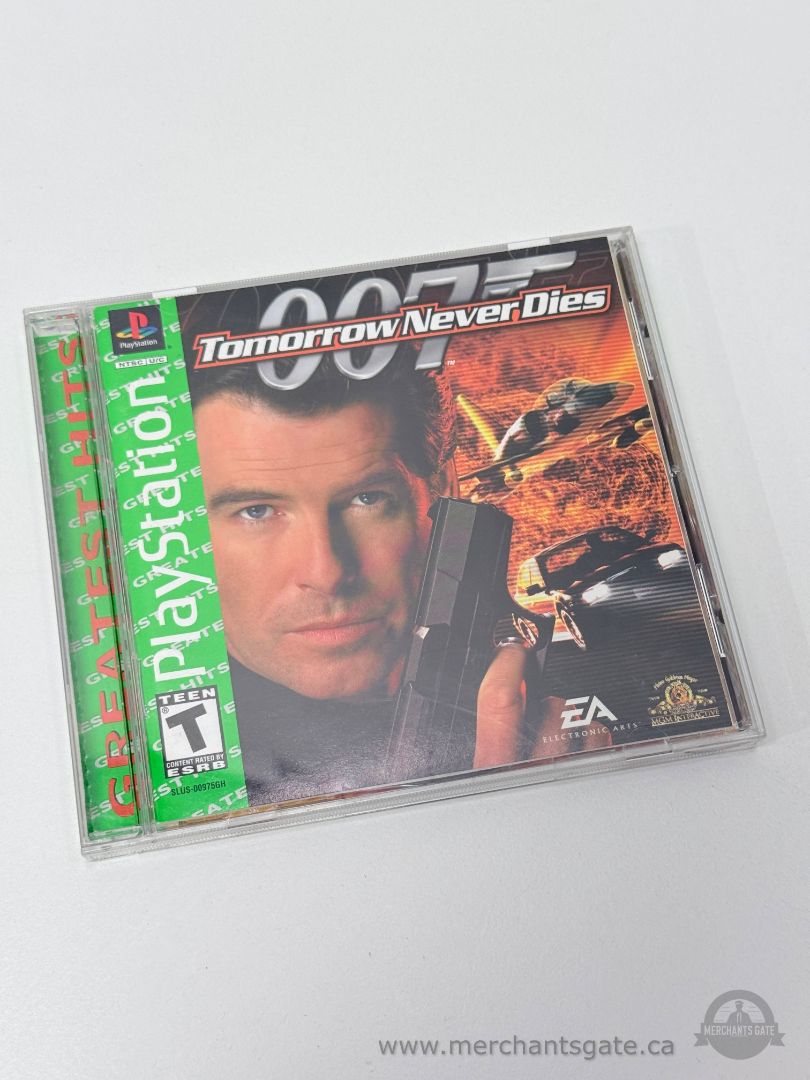 Tomorrow Never Dies Sony PS1 James Bond Action Game (1999)