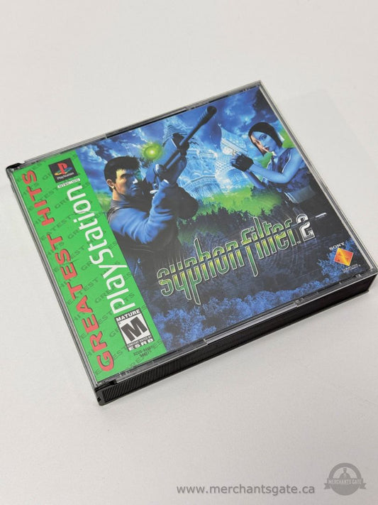 Syphon Filter 2 Sony PS1 Action Shooter Game (2000)