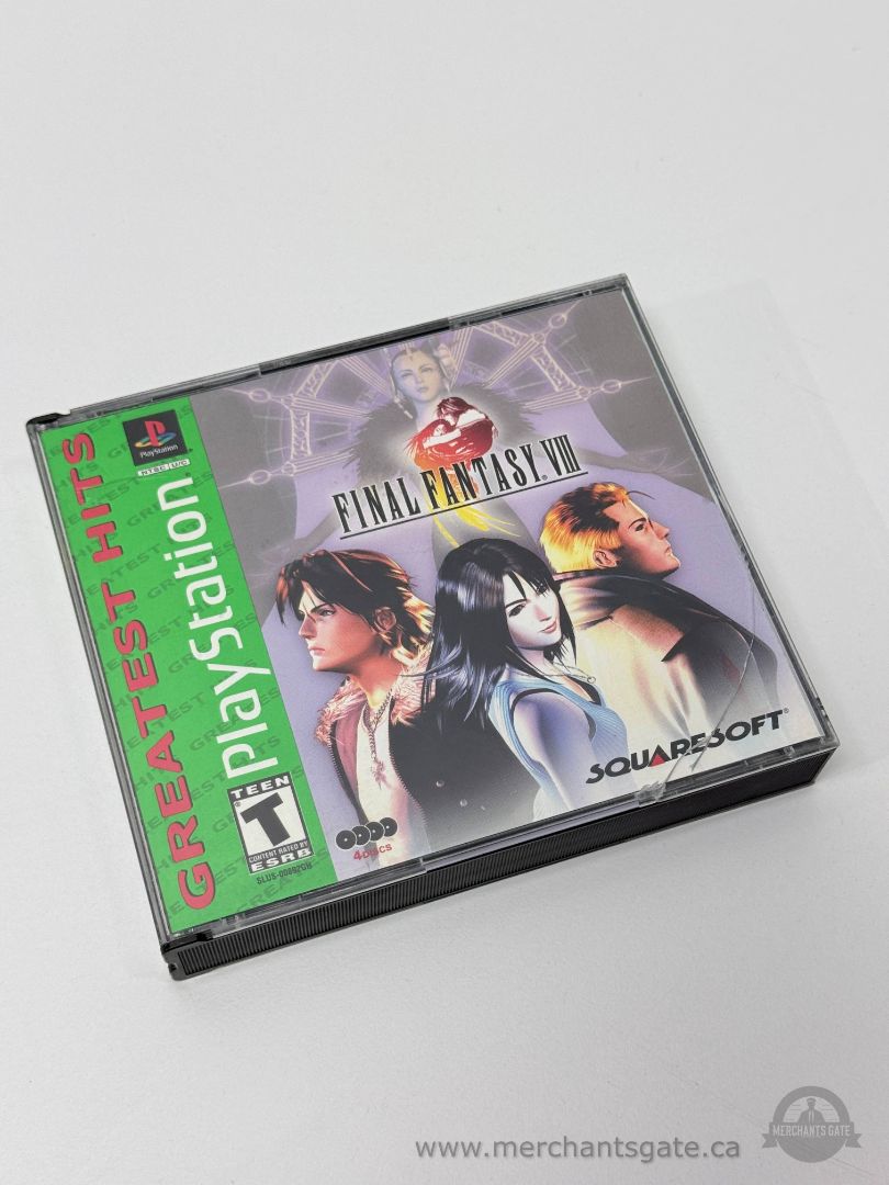 Final Fantasy VIII Sony PS1 JRPG Game (1999),