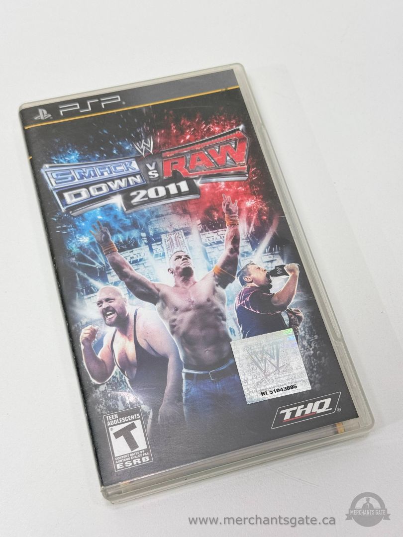 WWE SmackDown vs Raw 2011 Sony PSP Wrestling Game (2010)