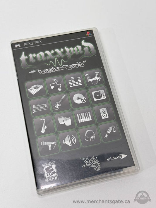 Traxxpad Portable Studio Sony PSP Music Creation Software (2005)