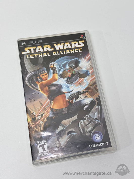 Star Wars Lethal Alliance Sony PSP Action Adventure Game (2006)