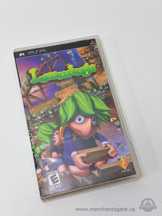 Lemmings Sony PSP Puzzle Game (2006)