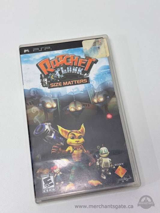 Ratchet & Clank Size Matters Sony PSP Action Platformer Game (2007)