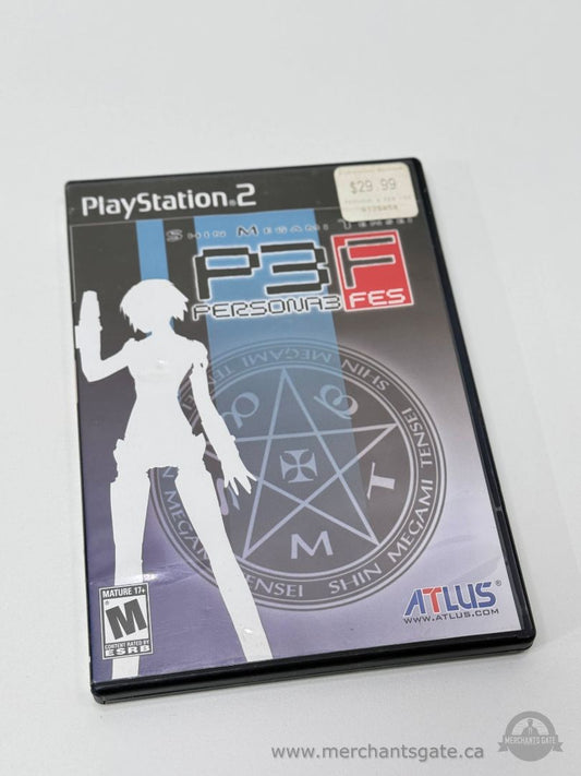 Shin Megami Tensei Persona 3 FES Sony PS2 JRPG Game (2008)