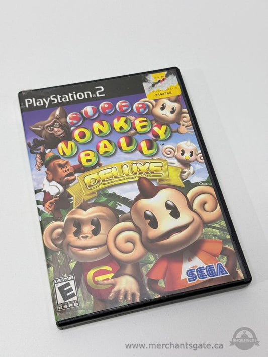 Super Monkey Ball Deluxe Sony PS2 Puzzle Platformer Game (2005)