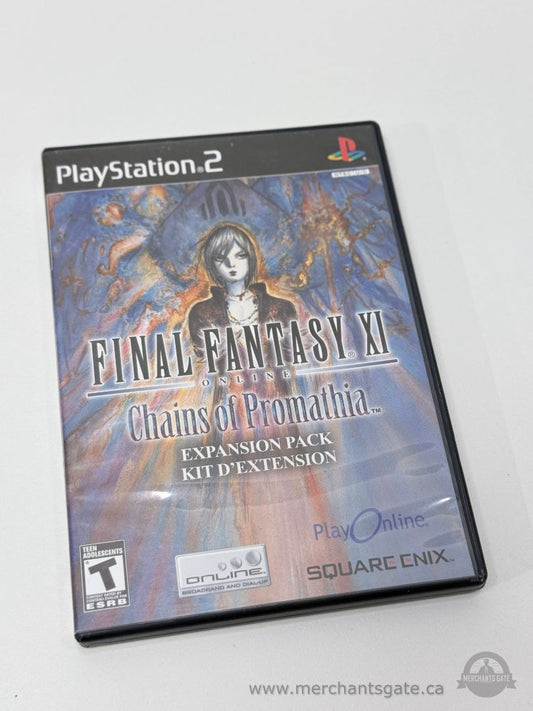 Final Fantasy XI Chains of Promathia Sony PS2 MMORPG Expansion (2004)