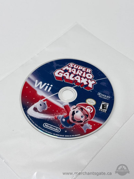 Super Mario Galaxy Nintendo Wii Game Disc Only