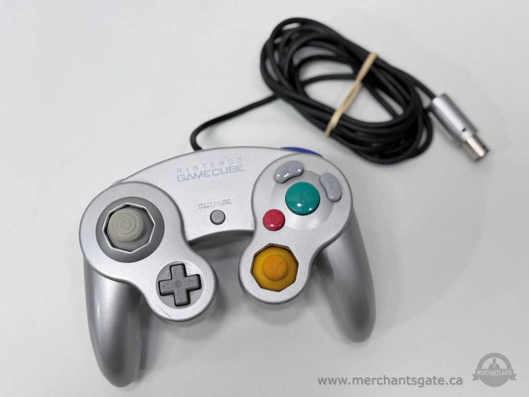 Nintendo GameCube Original Wired Controller Silver
