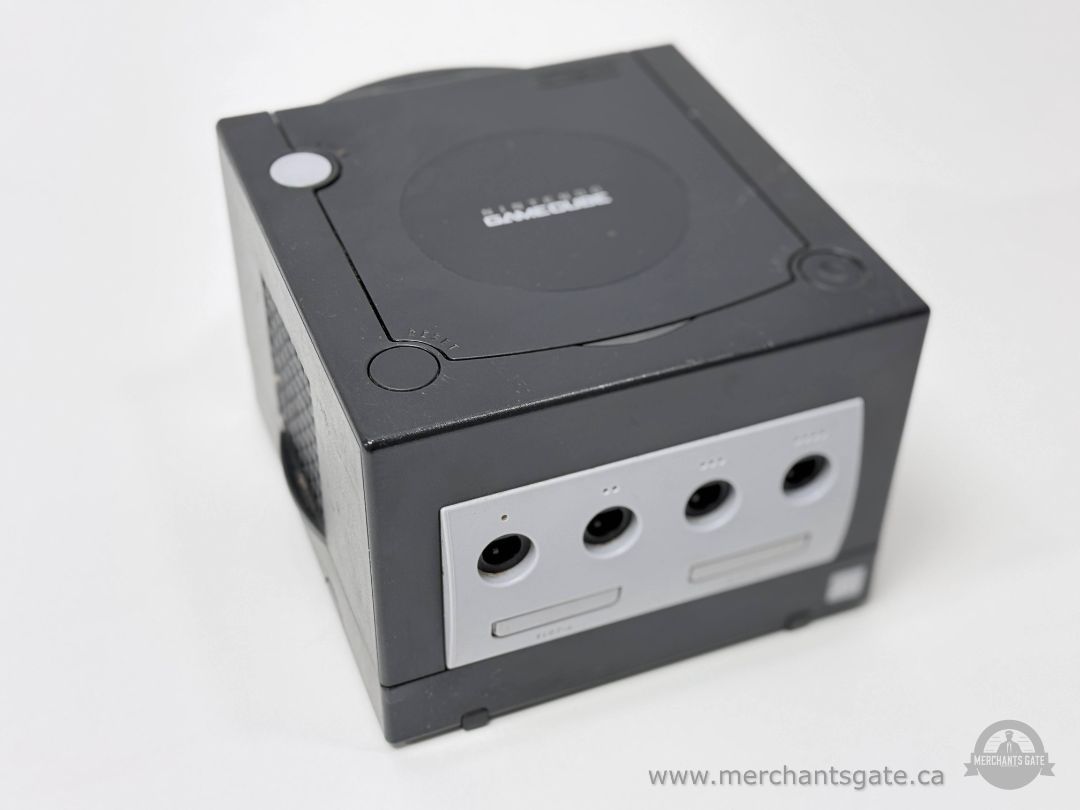 Nintendo GameCube Console DOL-001 Black For Parts Repair As-Is