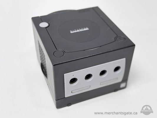 Nintendo GameCube Console DOL-001 Black For Parts Repair As-Is