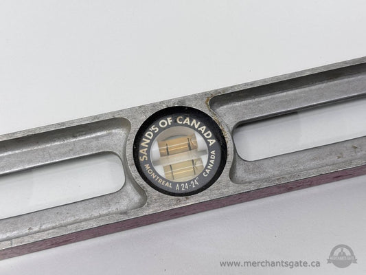Vintage Sands Of Canada Aluminum Spirit Level Montreal A 24 24