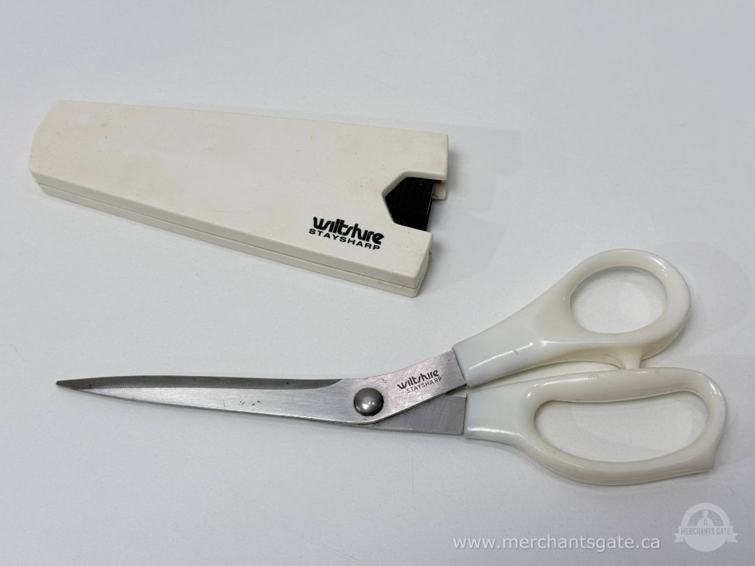 Wiltshire StaySharp Stainless Steel Kitchen Scissors With Protective Sheath 8 Inch