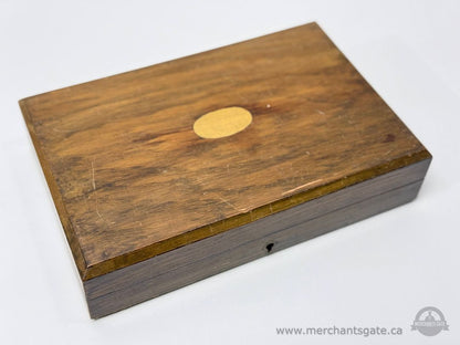 Vintage Fish Set in Wooden Case | Likely Silver Plate | Complete Service | Cutlery Box / Barrhaven