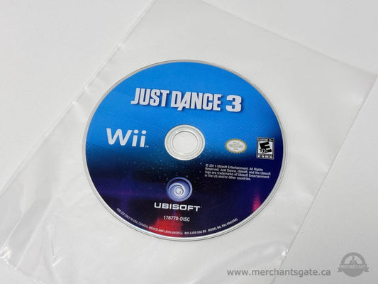 Just Dance 3 Nintendo Wii Game Disc Only