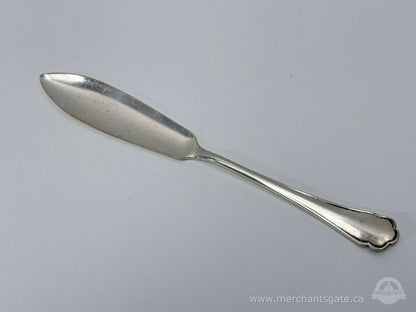 Antique British EP A1 Silver-Plated Fish Knife Single Replacement Piece