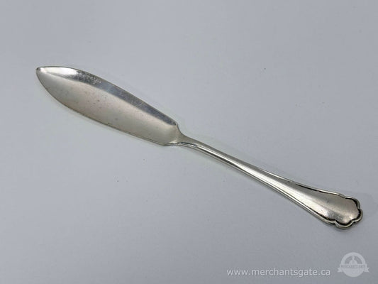 Antique British EP A1 Silver-Plated Fish Knife Single Replacement Piece