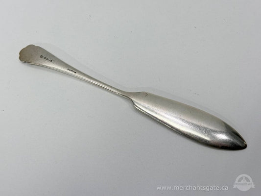 Antique British EP A1 Silver-Plated Fish Knife Single Replacement Piece