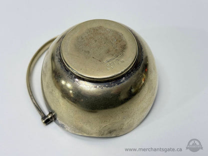 Vintage Silverplate Small Handled Bowl Hallmarked