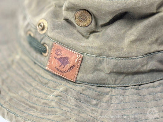 Merganser Outdoor Clothing Waxed Cotton Bush Hat Canada Made British Fabric