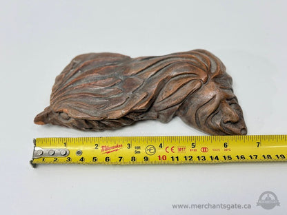 Signed Studio Ceramic Bird Sculpture “Wind Traveller” TBM Modern Pottery Art