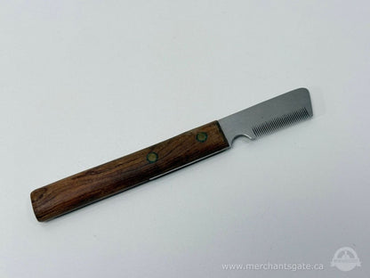 Mars 99 M-330 Stainless Pet Grooming Stripping Knife Comb (Made in Germany)