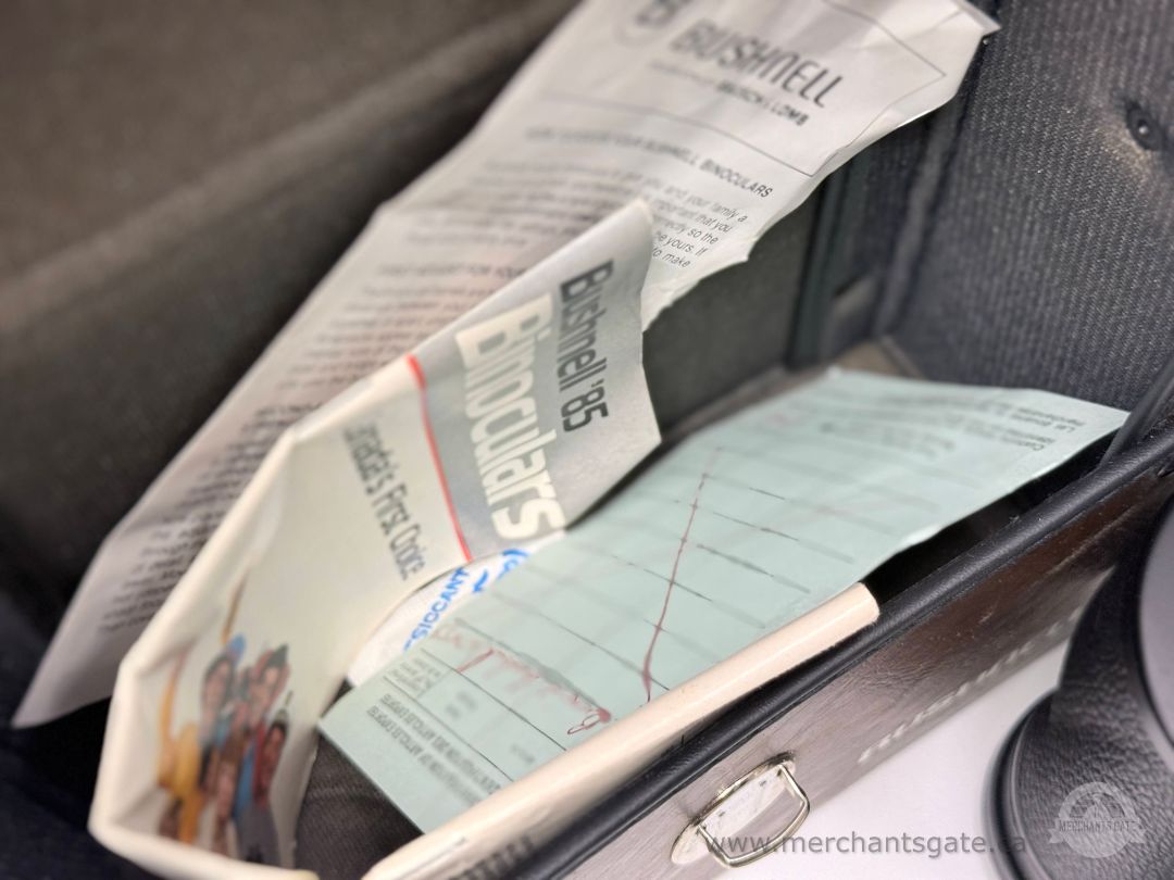 Vintage Bushnell J-B133 Binoculars with Case – 7×50 General Outdoor Optics